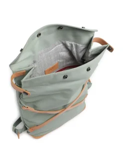 Japan Yokohama Rolltop Rucksack 13″ Bio-Baumwolle grünblau