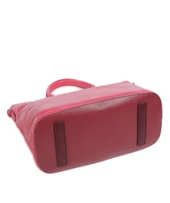 Jaqueline Handtasche fein genarbtes Kalbsleder pink
