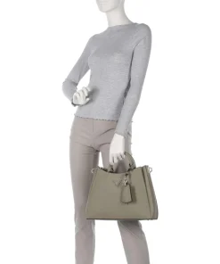 Jazlynn Eco Handtasche Lederimitat olivgrün