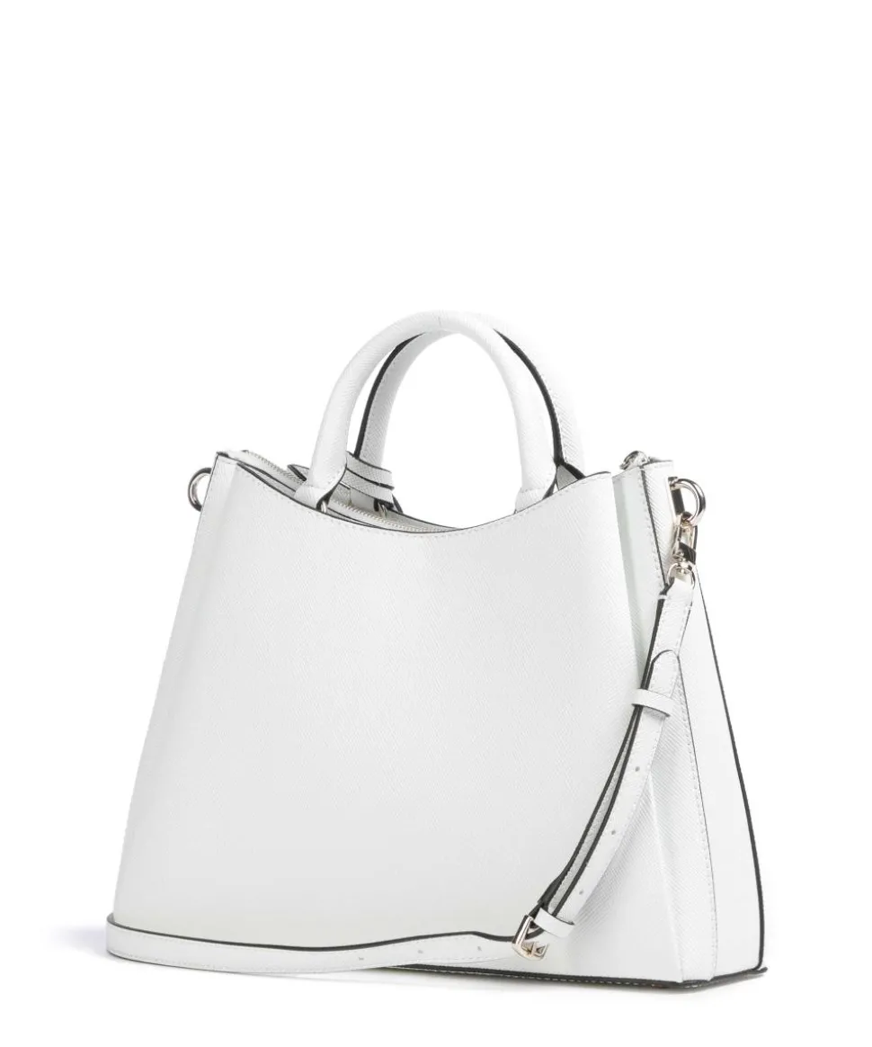 Jazlynn Eco Handtasche Lederimitat weiß