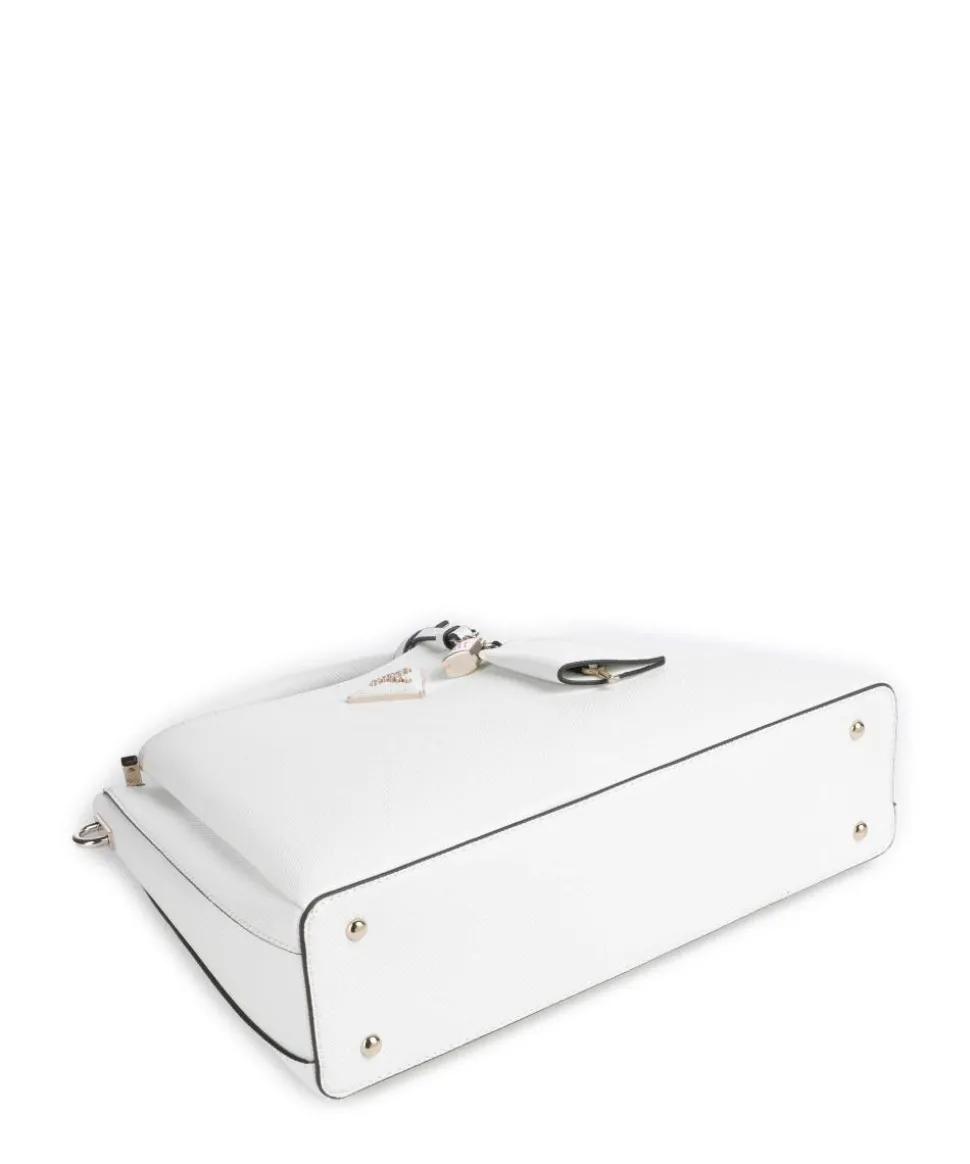 Jazlynn Eco Handtasche Lederimitat weiß