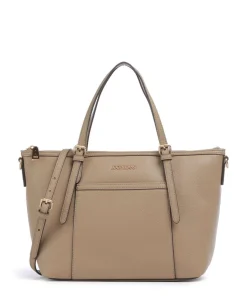 Jeans Diurno Helena Handtasche genarbtes Leder beige