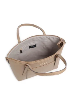 Jeans Diurno Helena Handtasche genarbtes Leder beige