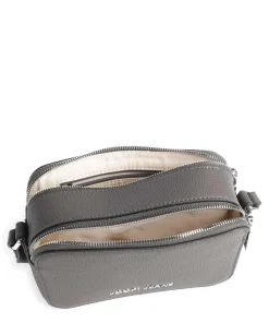 Jeans Diurno Susan Umhängetasche genarbtes Leder dunkelgrau