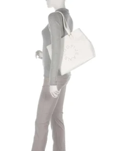 Jeans Giro Amina Shopper Lederimitat weiß