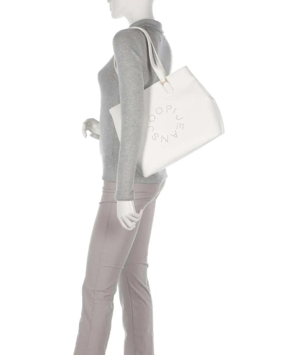 Jeans Giro Amina Shopper Lederimitat weiß