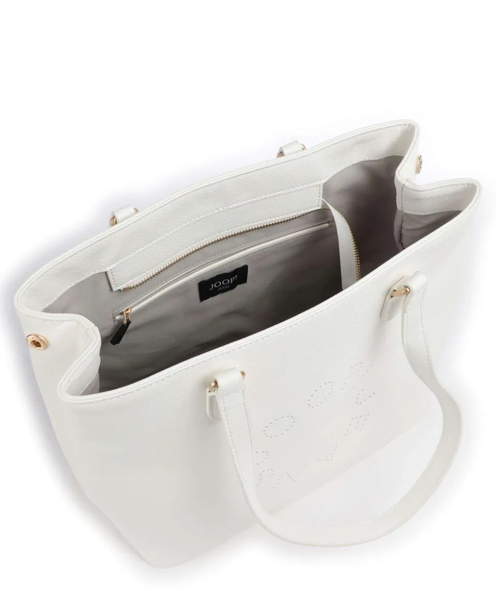 Jeans Giro Amina Shopper Lederimitat weiß