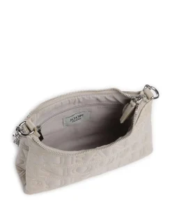 Jeans Iniziale Spiega Lucille Schultertasche Lederimitat beige