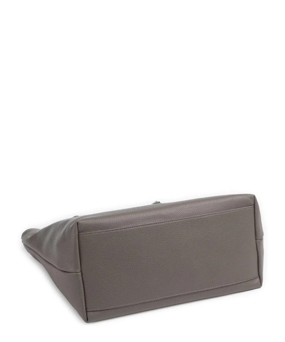 Jeans Lettera 1.0 Lara Shopper genarbtes Leder dunkelgrau