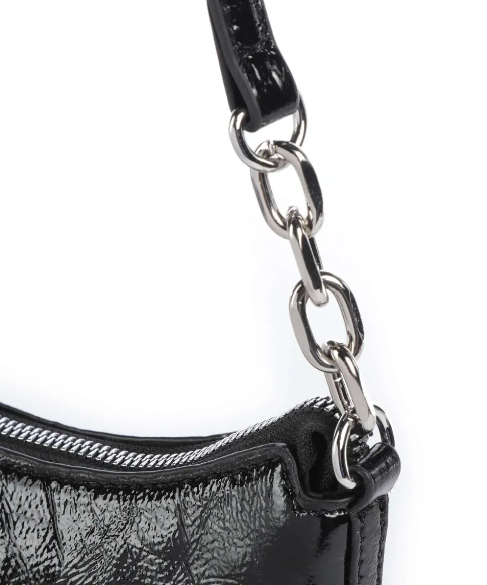 Jeans Massa Jesslyn Schultertasche Lederimitat schwarz