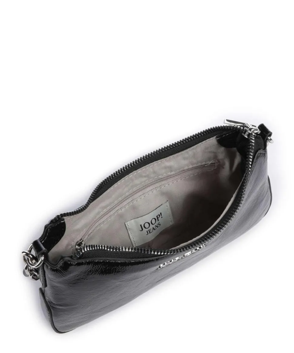 Jeans Massa Jesslyn Schultertasche Lederimitat schwarz