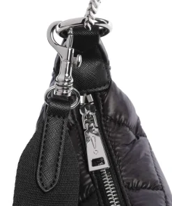 Jeans Ordine 1.0 Cucitura Schultertasche Nylon schwarz