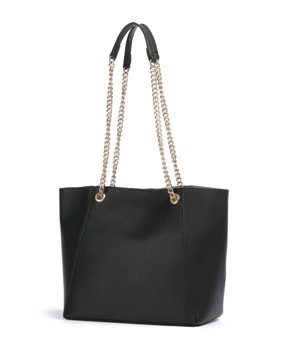 Jeans Singolo Justine Shopper Lederimitat schwarz