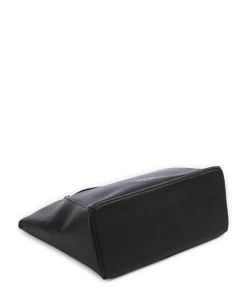 Jeans Singolo Justine Shopper Lederimitat schwarz