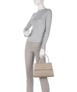 Jeans Solido Cady Handtasche Lederimitat beige