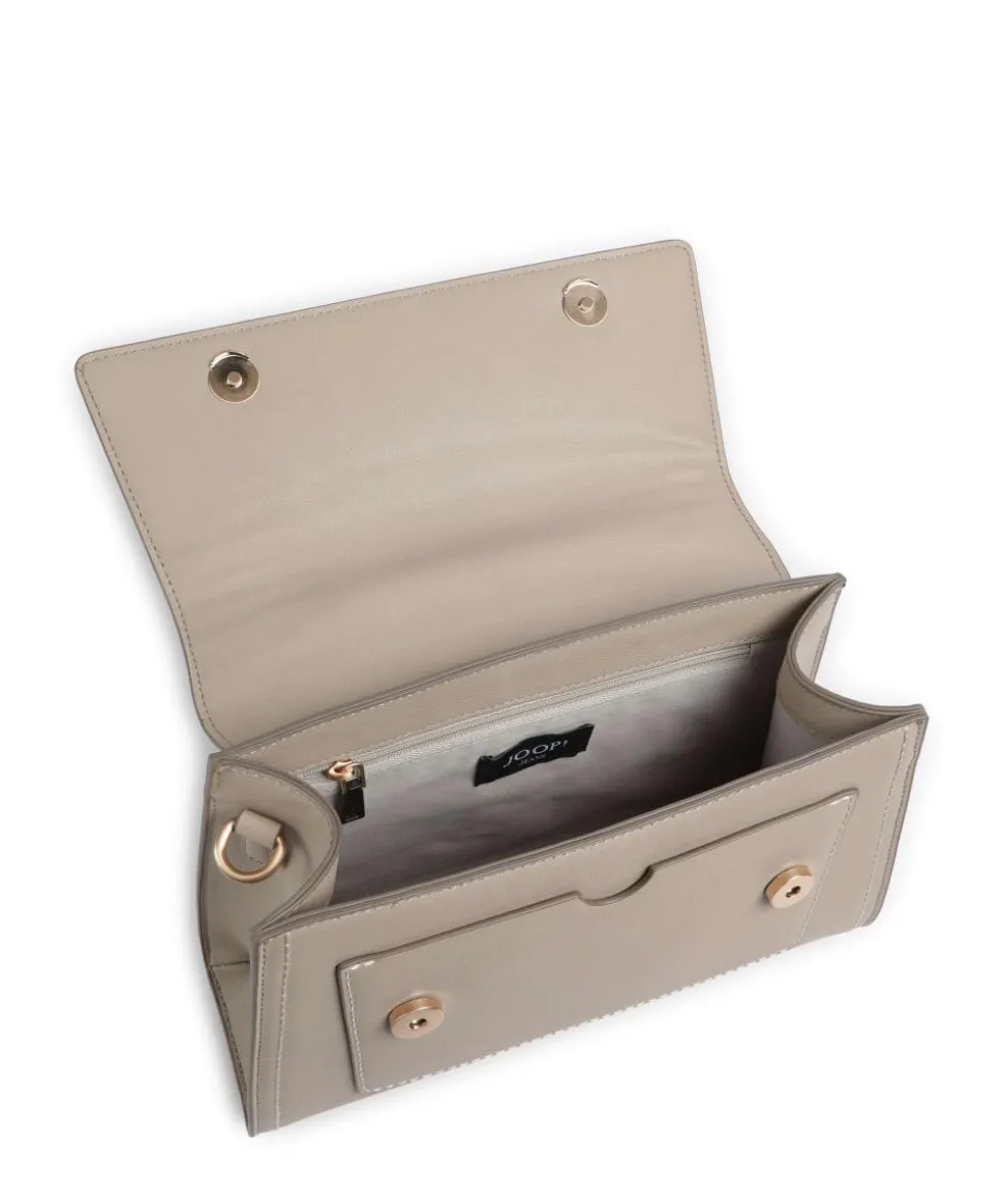 Jeans Solido Cady Handtasche Lederimitat beige