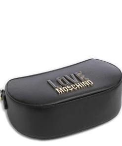 Jelly Logo Umhängetasche Lederimitat schwarz