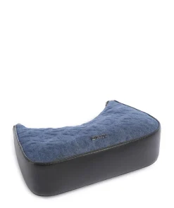 Jenna Schultertasche Baumwolle dunkelblau