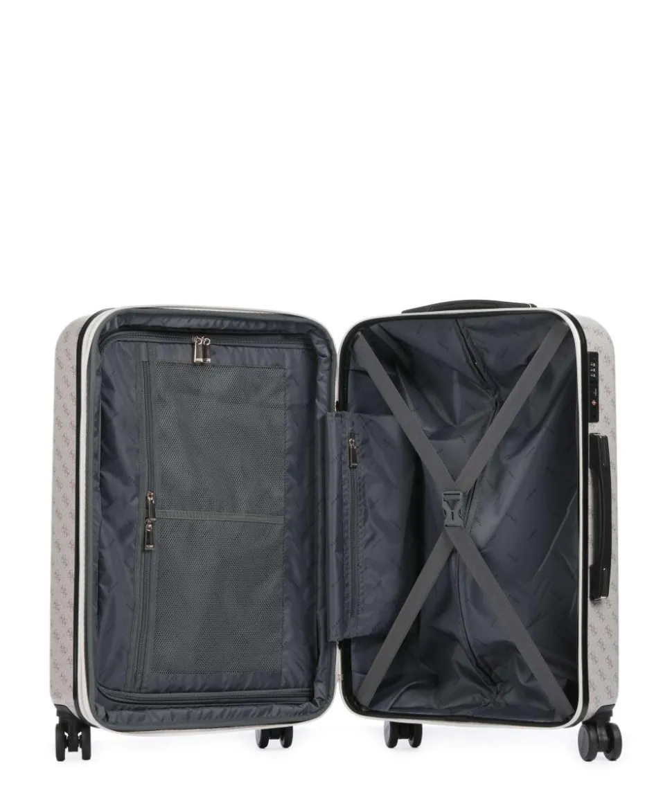 Jesco 4-Rollen Trolley beige 64 cm