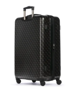 Jesco 4-Rollen Trolley braun/beige 77 cm