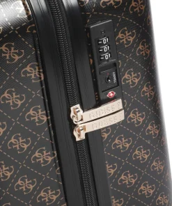 Jesco 4-Rollen Trolley dunkelbraun 54 cm