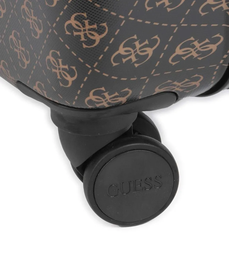 Jesco 4-Rollen Trolley dunkelbraun 54 cm