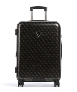 Jesco 4-Rollen Trolley dunkelbraun 64 cm