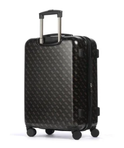 Jesco 4-Rollen Trolley dunkelbraun 64 cm