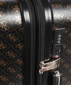 Jesco 4-Rollen Trolley dunkelbraun 64 cm