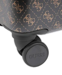 Jesco 4-Rollen Trolley dunkelbraun 64 cm