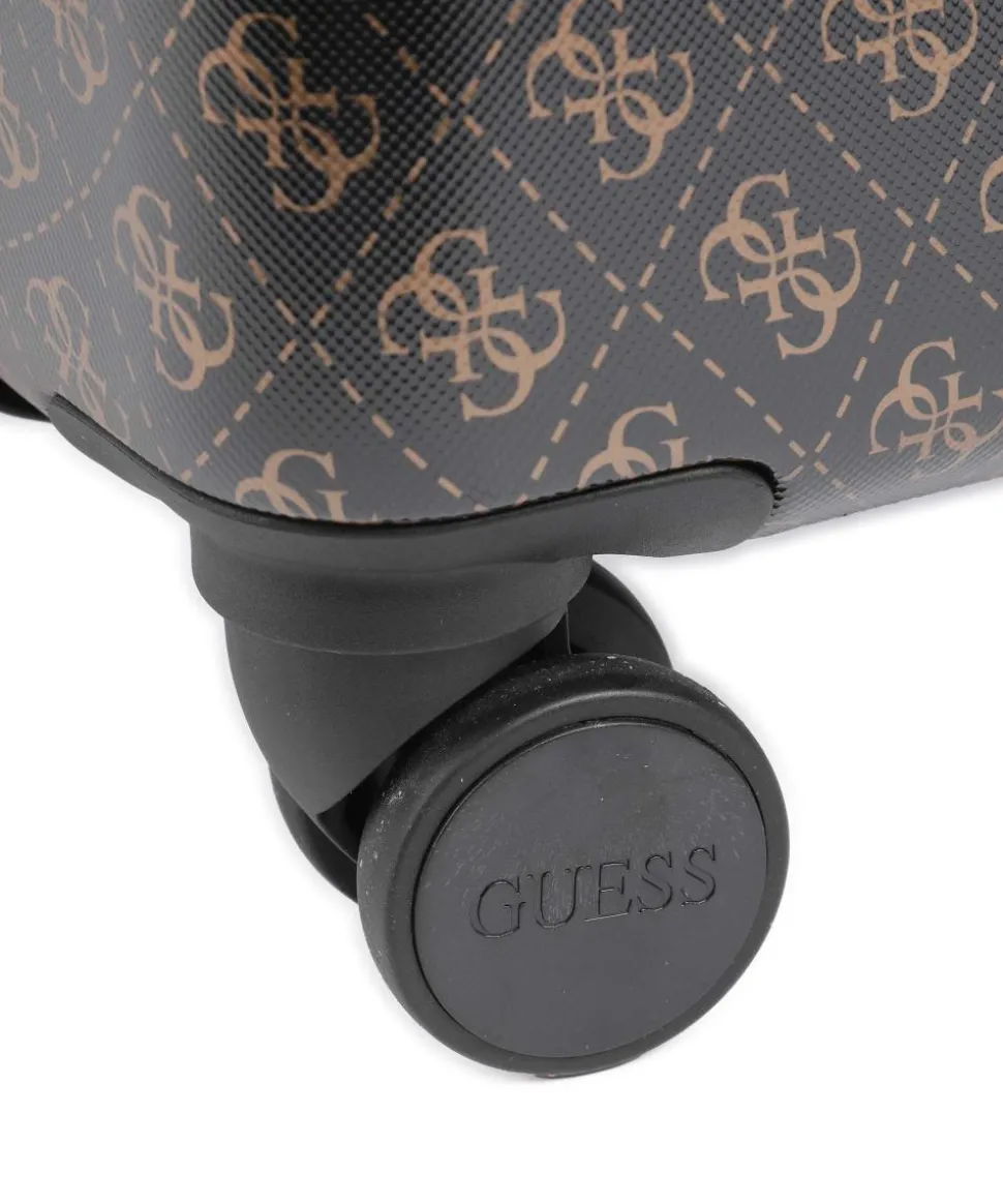 Jesco 4-Rollen Trolley dunkelbraun 64 cm