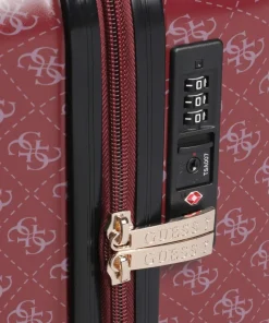 Jesco 4-Rollen Trolley dunkelrot 54 cm