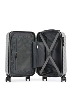 Jesco 4-Rollen Trolley hellgrau 54 cm