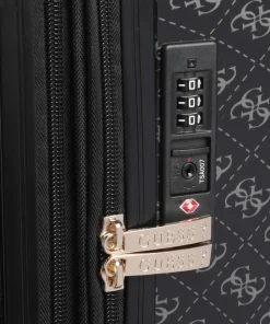 Jesco 4-Rollen Trolley schwarz 77 cm