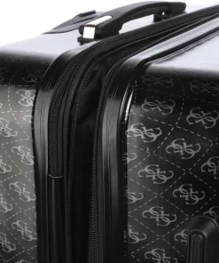 Jesco 4-Rollen Trolley schwarz 77 cm