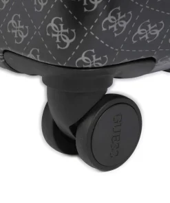 Jesco 4-Rollen Trolley schwarz 77 cm