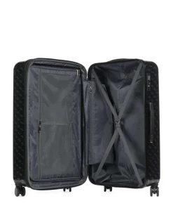 Jesco 4-Rollen Trolley schwarz 77 cm