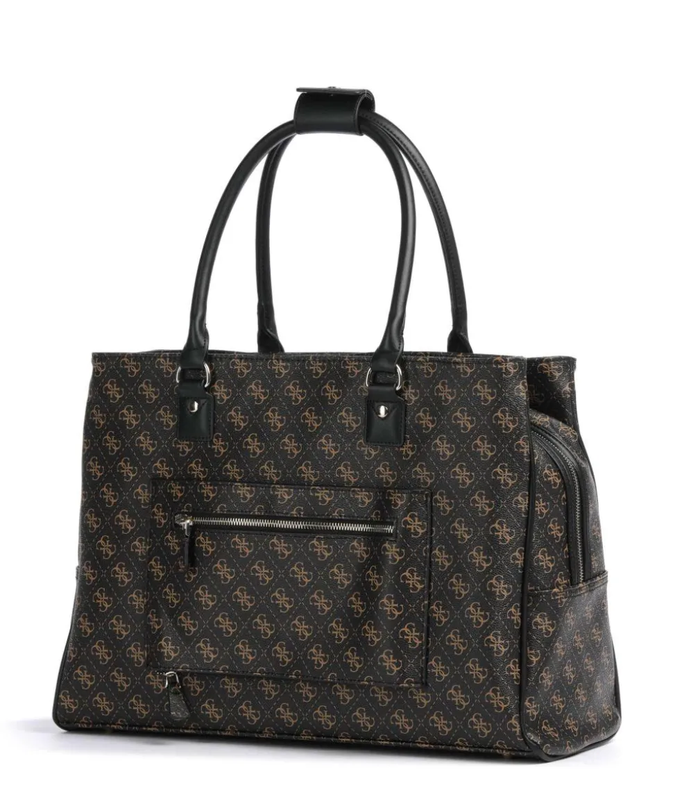 Jesco Shopper 16″ Lederimitat dunkelbraun