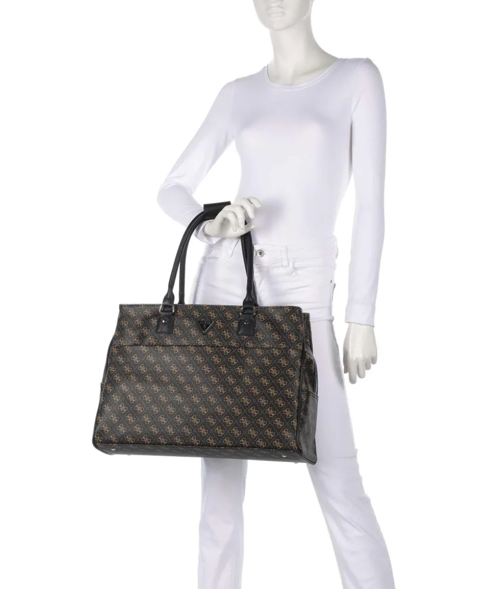 Jesco Shopper 16″ Lederimitat dunkelbraun