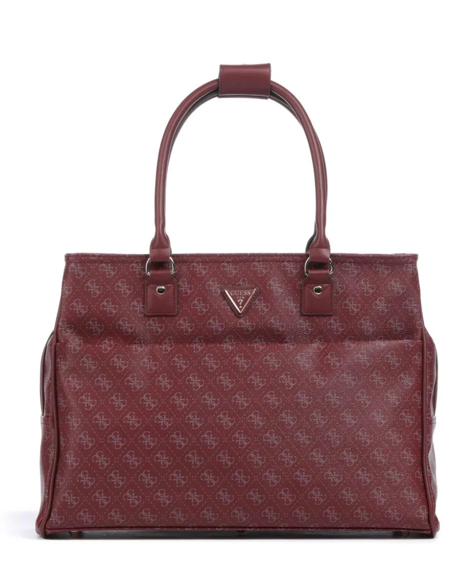 Jesco Shopper 15″ Lederimitat dunkelrot