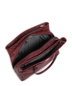 Jesco Shopper 15″ Lederimitat dunkelrot