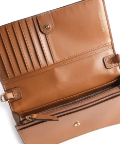 Jet Set Charm Umhängetasche Rindsleder dunkelbraun