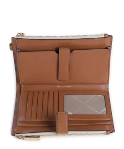 Jet Set Geldbörse Canvas elfenbein