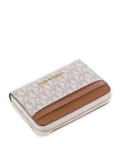 Jet Set Geldbörse Canvas elfenbein