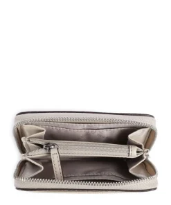 Jet Set Geldbörse genarbtes Leder sand