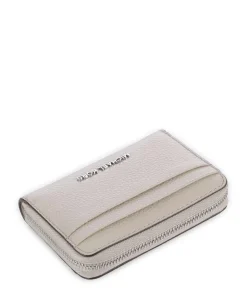 Jet Set Geldbörse genarbtes Leder sand