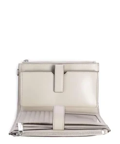 Jet Set Geldbörse genarbtes Rindsleder sand