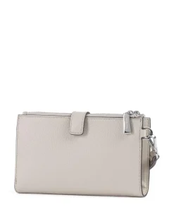 Jet Set Geldbörse genarbtes Rindsleder sand