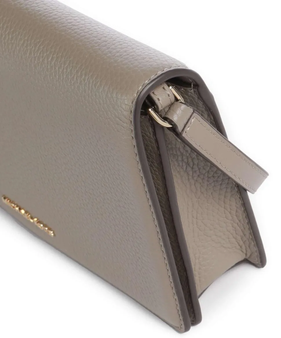 Jet Set Medium Umhängetasche genarbtes Rindsleder taupe