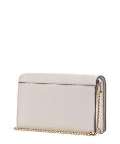 Jet Set Medium Umhängetasche genarbtes Rindsleder elfenbein